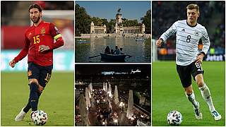 Reise in die spanische Hauptstadt: Der Fan Club Nationalmannschaft macht es möglich © Getty Images/Collage DFB