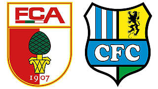  © Logos FC Augsburg, Chemnitzer FC / Collage DFB