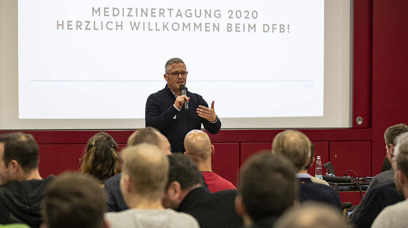 Georg Behlau: "Tagung schafft Verständnis und wichtige Grundlagen" © Thomas Böcker/DFB