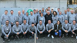Workshop zum Thema Breitenfußball: Teilnehmer aus zehn Nationalverbänden © DFB