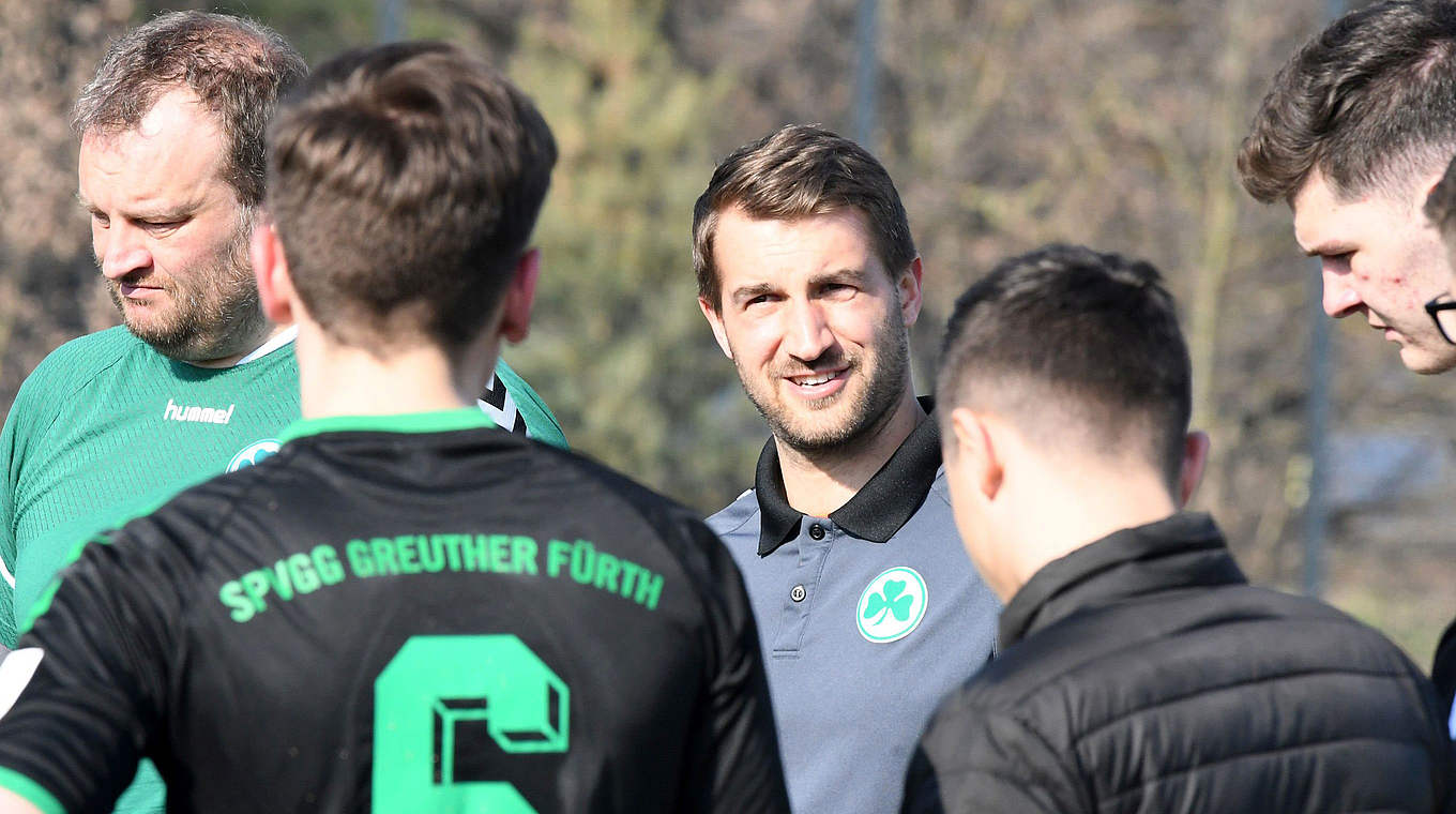 Marco Ried: "Wer keinen Mut hat, der wird auch nicht belohnt" © SpVgg Greuther Fürth