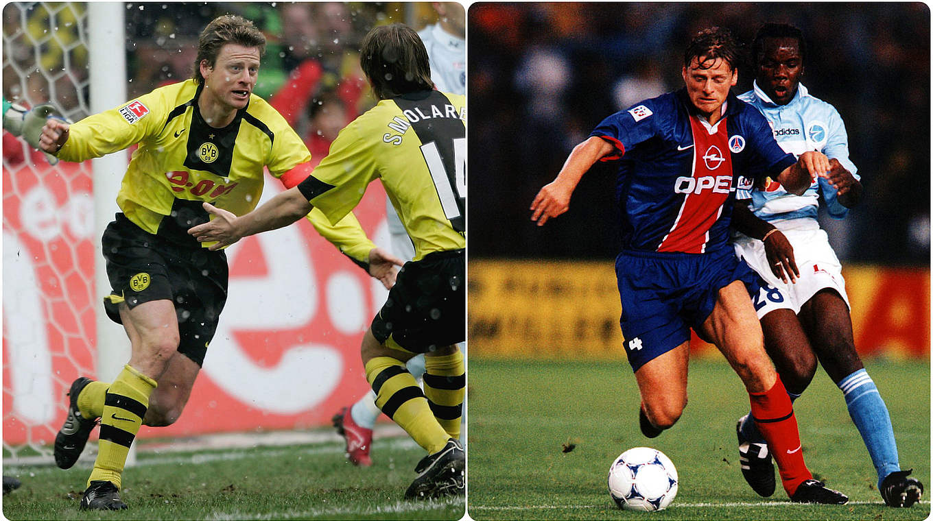 Von 1999 bis 2008 für den BVB und eine Saison für Paris am Ball: Christian Wörns © GettyImages/imago/Collage DFB