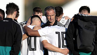 U 16-Trainer Wück appelliert an die Mentalität: 