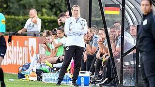 Fährt im kommenden Jahr mit der U 20 zur WM: DFB-Trainerin Kathrin Peter © imago images / foto2press