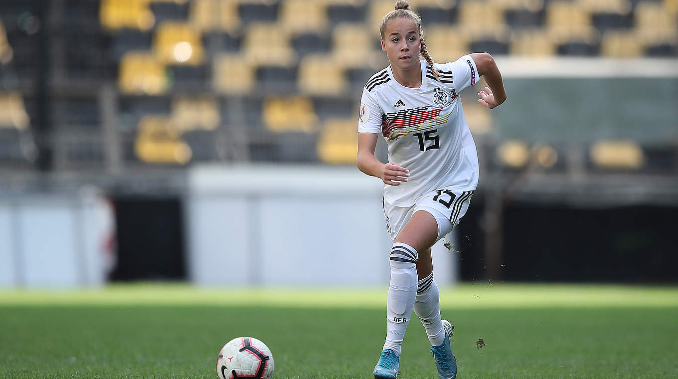 Giulia Gwinn is back in the squad after her shoulder injury. © 2019 Getty Images
