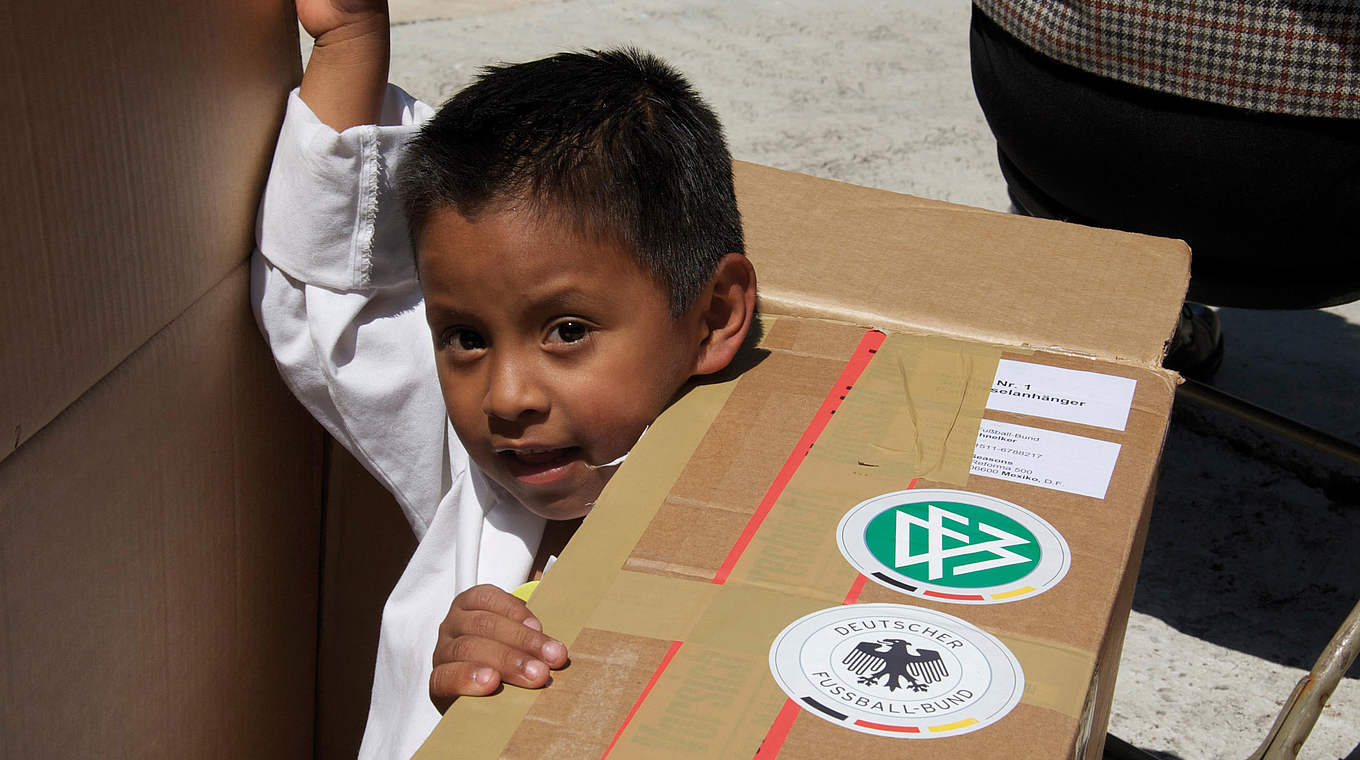 Mexico-Hilfe: Erfolgsgeschichte von Verantwortung, Zusammenhalt, Empathie © DFB