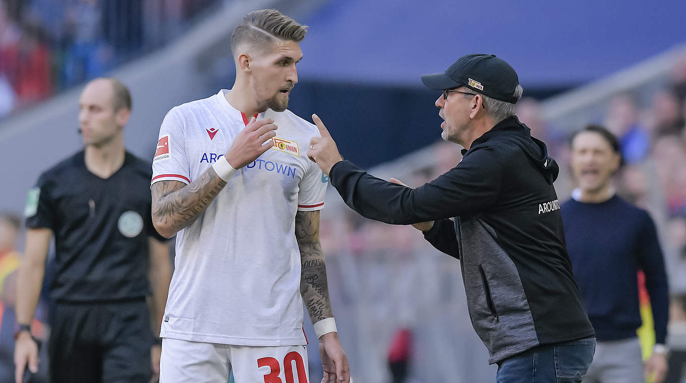 Andrich schätzt Union-Trainer Fischer (r.): "Er überträgt seine Ruhe auf die Mannschaft" © Getty Images