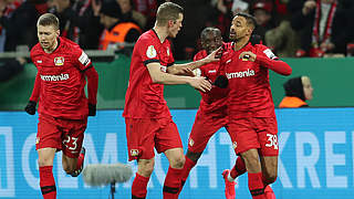 Leverkusen just one step away from the final. © GettyImages