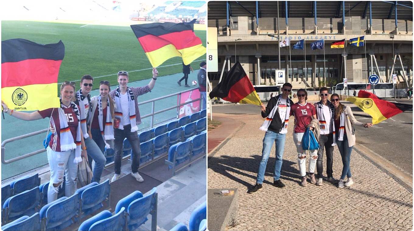 Lohnenswerte Reise nach Portugal: Fan-Quartett sieht Sieg der DFB-Frauen © Fan Club Nationalmannschaft