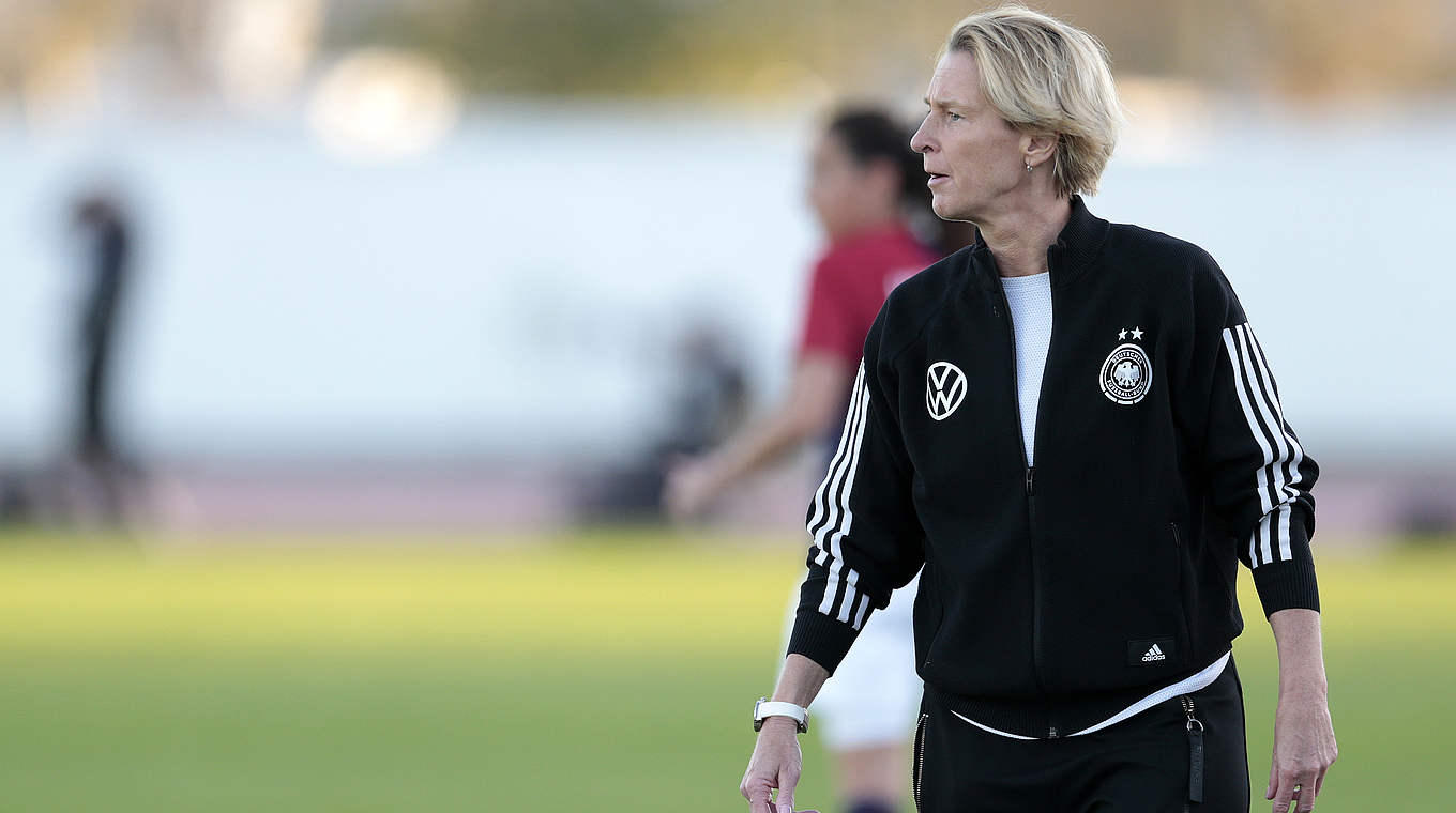 Bundestrainerin Martina Voss-Tecklenburg: "Wir hätten gerne das Finale gespielt" © 2020 Getty Images