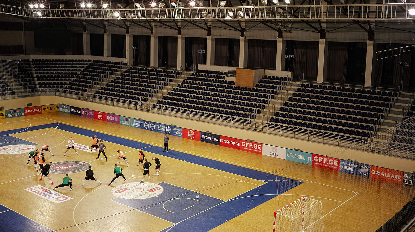 Futsal-Pause bis September: Die Play-offs zur EM gegen die Schweiz werden verlegt © DFB