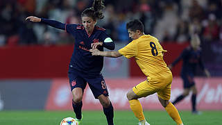 Seit 2014 für Bayern München am Ball: Nationalspielerin Melanie Leupolz (l.) © Getty Images