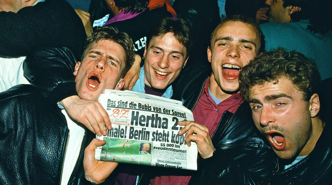 Lange Nächte in der Hauptstadt: "Janz Berlin" feiert die Erfolge der Hertha-Bubis © imago/Camera 4