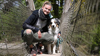 Alexandra Popp im Tierpark: 