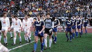 Pokalhalbfinale gegen Uerdingen 1985: Absolutes Neuland für die meisten FCS-Spieler © imago