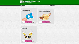 Geisterspieltickets: Der TC Freisenbruch bietet eine Online-Plattform an © TC Freisenbruch