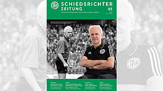 Jetzt reinschauen: Die aktuelle Ausgabe der Schiedsrichter-Zeitung © DFB