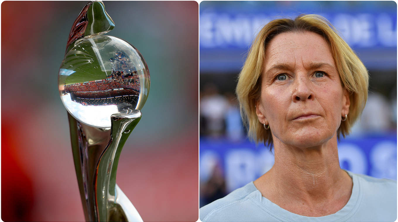 Voss-Tecklenburg: "Sind überzeugt, dass wir auch 2022 ein großartiges Turnier erleben" © Getty Images/Collage DFB