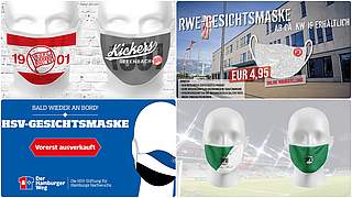  © Foto: Kickers Offenbach/Rot-Weiss Essen/Hamburger SV/VfB Lübeck/Collage FUSSBALL.de 