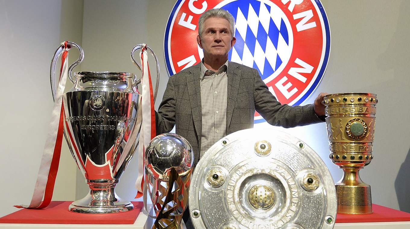 Erfolgstrainer: Jupp Heynckes gewinnt mit dem FC Bayern 2013 das legendäre Triple © 