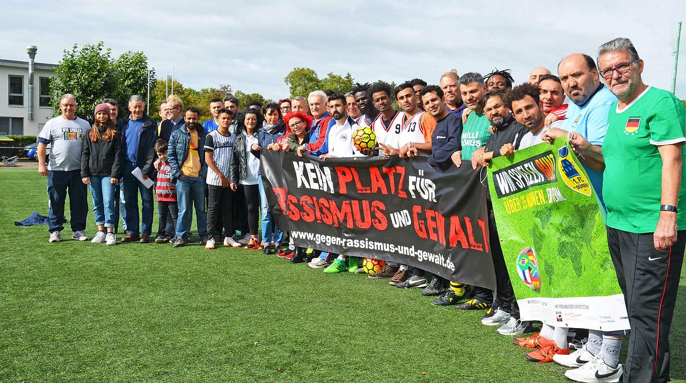 Veranstaltete ein "Integrations-Soccer-Camp": der 1. FC Düren © 1. FC Düren