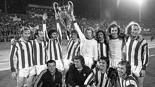 Erster deutscher Sieger: Der FC Bayern holt 1974 den Europapokal der Landesmeister © imago