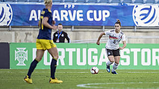 Oberdorf has won 13 caps for the Germany Women © Thomas Böcker/DFB