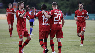 Leverkusen were too strong for fourth-tier Saarbrücken © Thomas Böcker/DFB