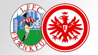  © Logos: 1. FFC Frankfurt, Eintracht Frankfurt / Collage: DFB