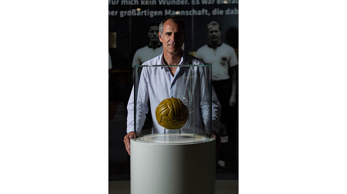 Einst Fritz Walter, heute Mitarbeiter im Deutschen Fußballmuseum: Knut Hartwig © Thomas Böcker/DFB