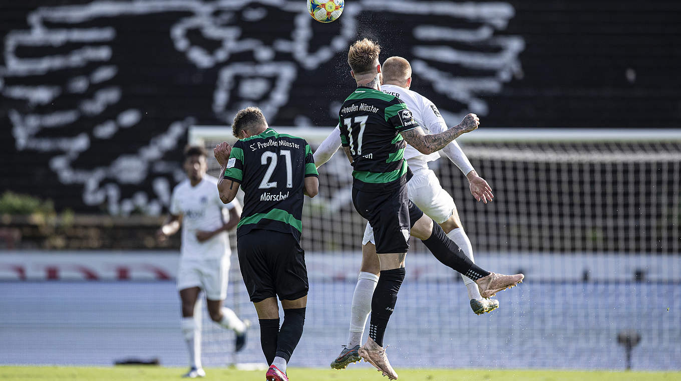 Preußen Münster: Einspruch gegen die Wertung des Drittligaduells mit dem SV Meppen © Thomas Böcker/DFB