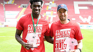 Spieler und Trainer der Saison: Kwasi Okyere Wriedt (l.) und Sebastian Hoeneß © GettyImages