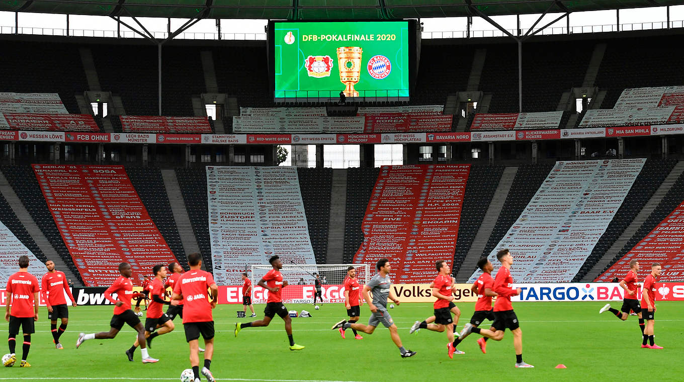 Like the semis, the DFB-Pokal final was held behind closed doors for the first time © GettyImages