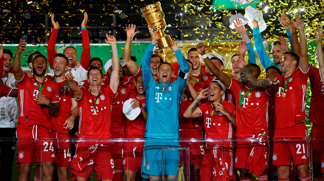 42 win over Leverkusen earns FC Bayern their 20th DFBPokal title