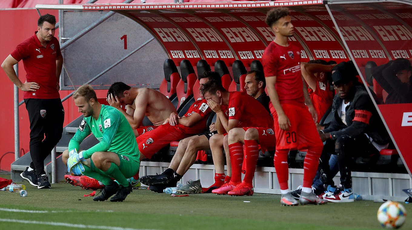 "Dieses Ende hatten wir nicht verdient": Fassungslosigkeit beim FCI nach der Relegation © Getty Images