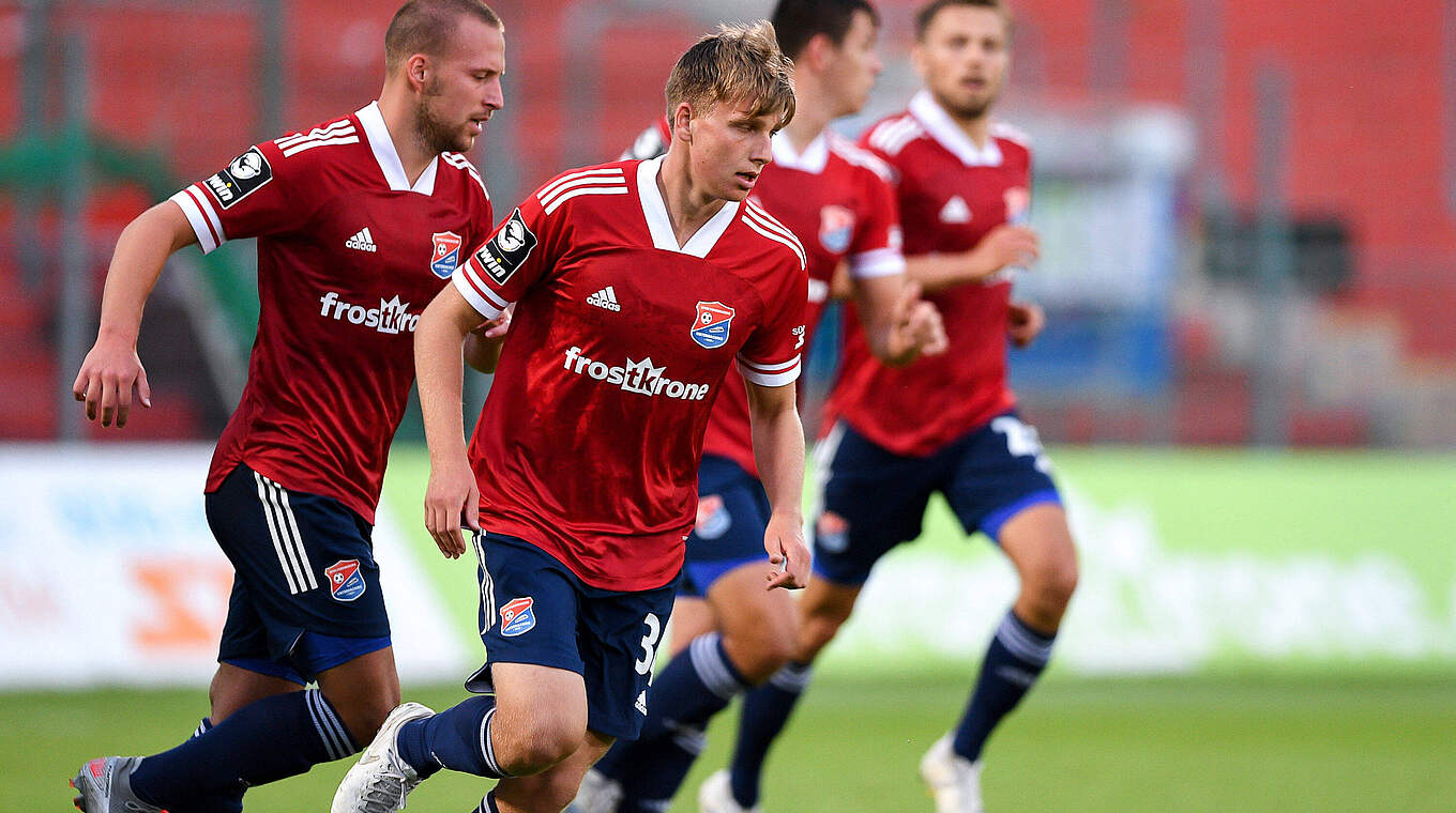 Löst Alaba ab: Hachings Viktor Zentrich ist der jüngste Spieler der Drittliga-Historie © imago images/foto2press