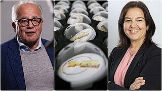 Fritz Keller and Heike Ullrich will conduct the first-round draw. © 