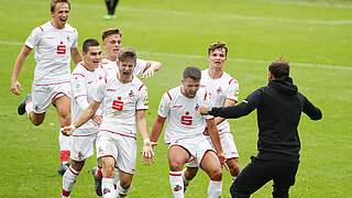 Darf sich auf die Youth League freuen: die U 19 des 1. FC Köln © imago images/Herbert Bucco