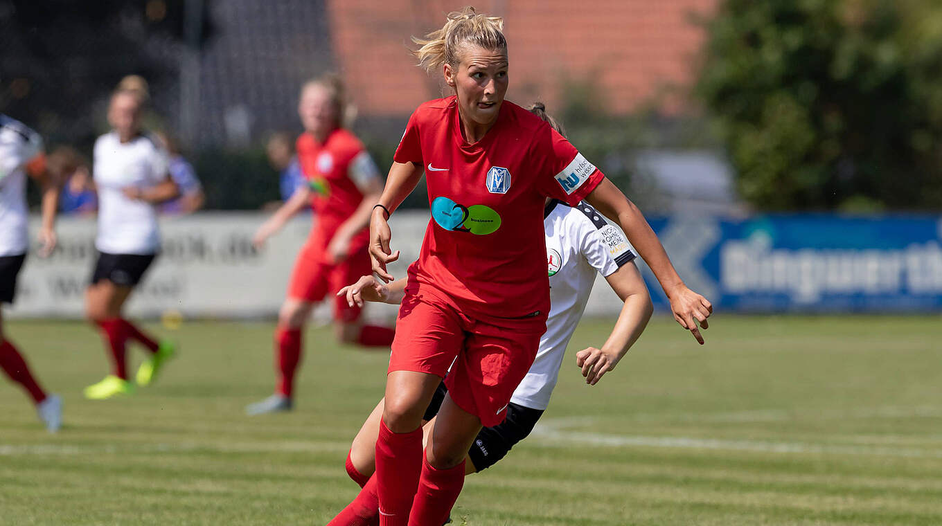 Lisa-Marie Weiss und der SV Meppen: "Bundesliga ist eine megacoole Sache" © imago images / foto2press