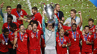 Sechster Triumph in der Königsklasse: Der FC Bayern München jubelt in Lissabon © Getty Images