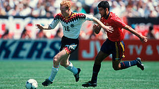 WM 1994 in den USA: Matthias Sammer (l.) und Pep Guardiola © Getty Images