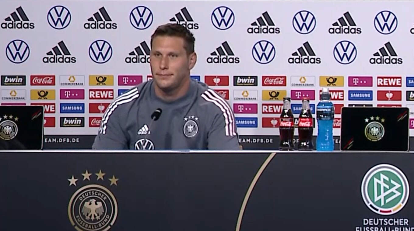 Niklas Süle: "Ich denke, dass wir in allen Bereichen Verbesserungspotenzial haben" © DFB