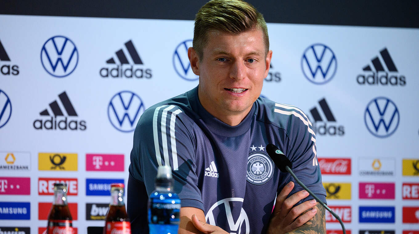 Toni Kroos: "Wir wollen natürlich jedes Spiel gewinnen" © GES/Markus Gilliar/Pool