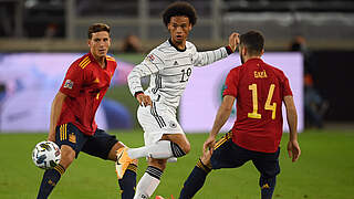 Aktivposten in der deutschen Offensive: Rückkehrer Leroy Sané (M.) © Getty Images