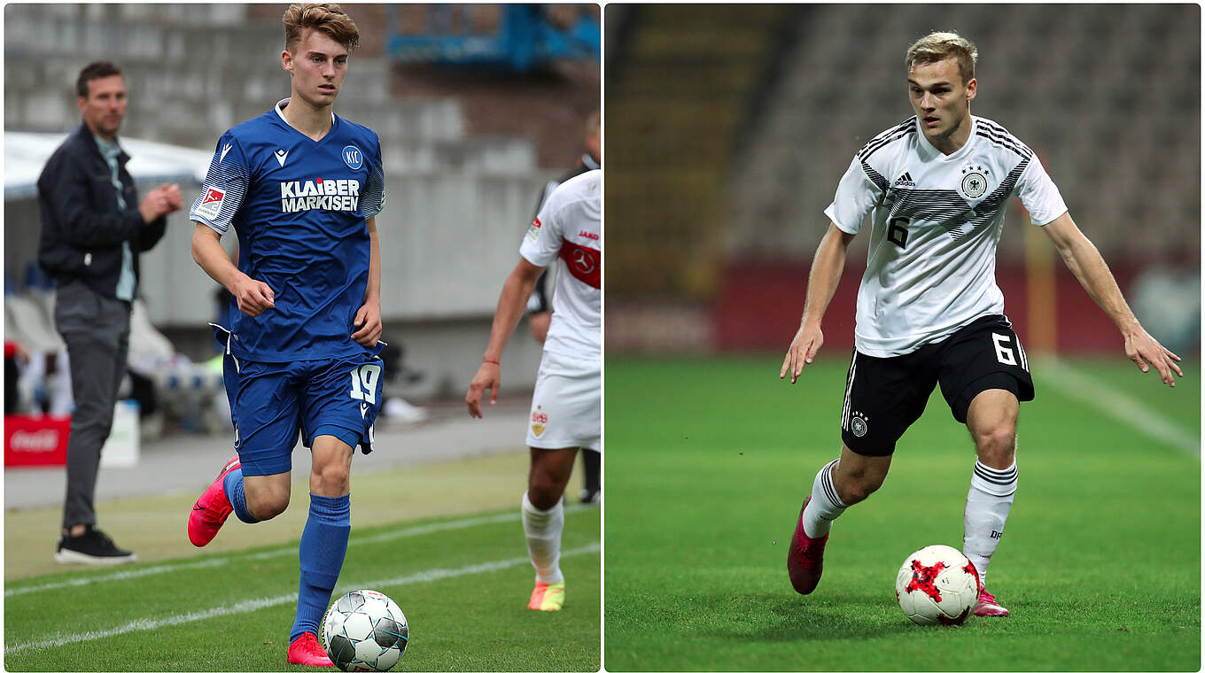 Kehren zu ihren Vereinen zurück: Dominik Kother (l.) und Tim Handwerker © Getty/Imago/Collage DFB