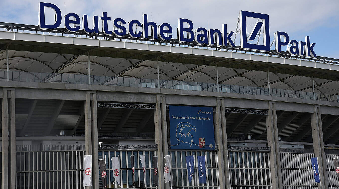 Austragungsort beim 1. Spieltag der Frauen-Bundesliga: der Deutsche Bank Park © imago