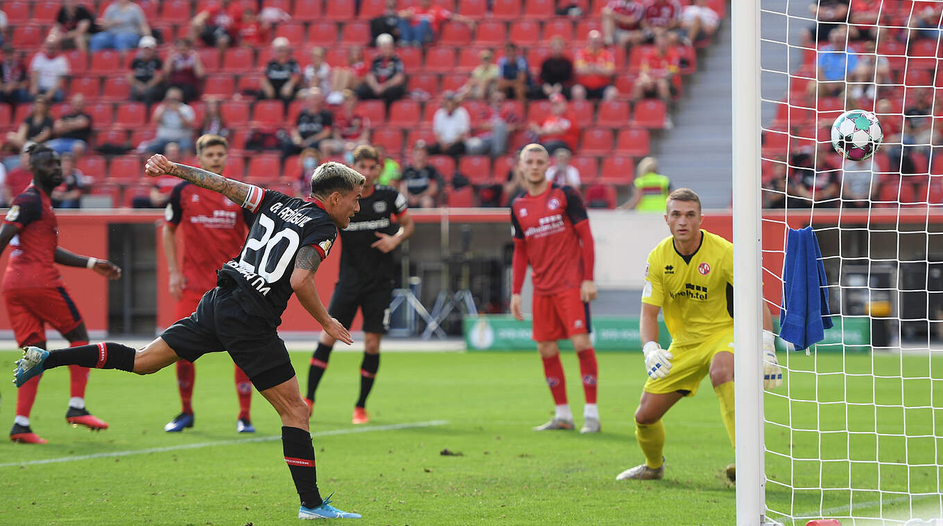 Klare Angelegenheit: Bayer Leverkusen schlägt Eintracht Norderstedt 7:0 © GettyImages
