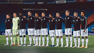 Remis in der Nations League gegen Spanien und in der Schweiz: das DFB-Team © DFB / Philipp Reinhard