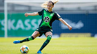 Aus der Nachwuchsabteilung zu den Profis: Wolfsburgs Joelle Wedemeyer  © 2020 Getty Images