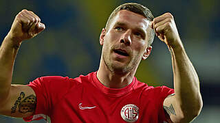 Lukas Podolski: Antalya on the shirt, Cologne in the heart © imago images/Depo Photos
